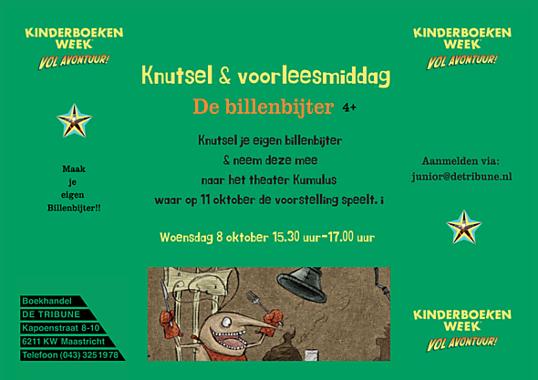 Kinderboekenweek 2025 woensdag 8 okt om 15.30 uur 