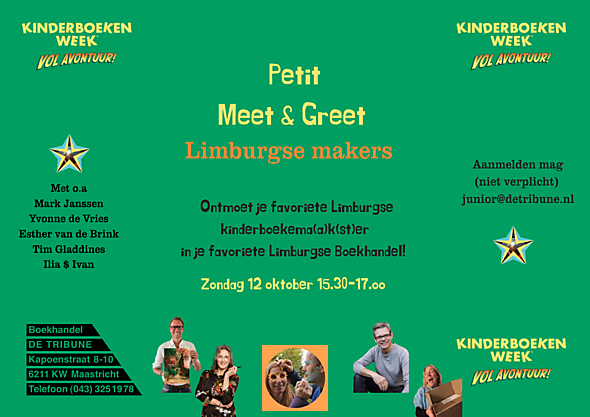 Kinderboekenweek 2025 zondag 12 okt om 15.30 uur  