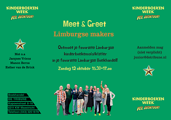 Kinderboekenweek 2025 zondag 12 okt om 15.30 uur  