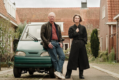 Hendrik Groen (Peter de Smet) en Doortje Smithuijsen (foto: Frank Ruiter)