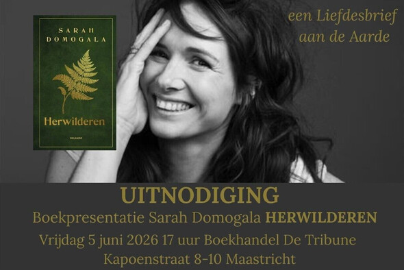 Boekpresentatie Sarah Domogala