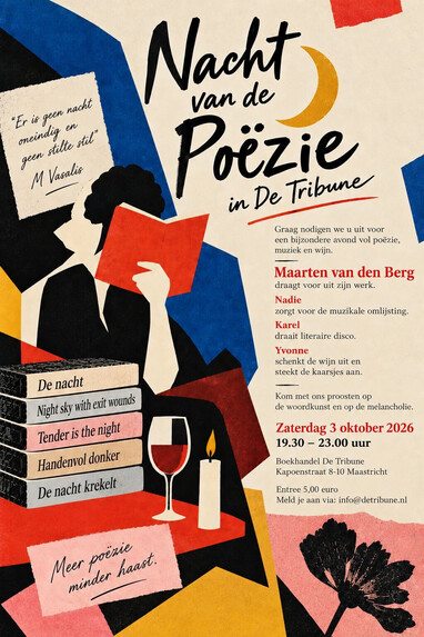 Nacht van de Poëzie 3 oktober